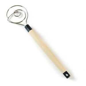 brod & taylor dough whisk - heavy duty dishwasher-safe mixing tool