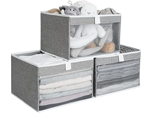 StorageWorks Underbed Storage Box and Closet Storage Bins with Clear Window