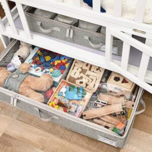 StorageWorks Underbed Storage Box and Closet Storage Bins with Clear Window