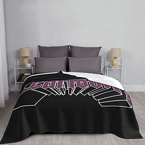 Beartooth Band Anti-Pilling Flannel Blankets Micro Fleece Blankets Air Conditioning Blanket Four Seasons Blanket Ultra-Soft Throw Blanket 50"x40"