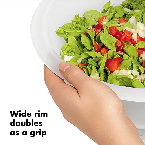 OXO Good Grips Salad Chopper With Bowl White 12.5 x 5.5 x 12.5 inches