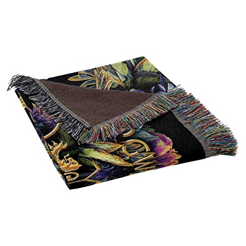 Northwest Woven Tapestry Throw Blanket, 48 x 60 Inches, School Foliage