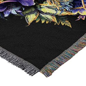 Northwest Woven Tapestry Throw Blanket, 48 x 60 Inches, School Foliage