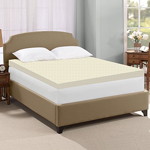 Continental Sleep 2-Inch Foam Topper,Adds Comfort to Mattress, CertiPUR-US Certified, Full, Off White