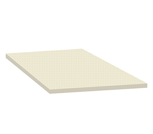 Continental Sleep 2-Inch Foam Topper,Adds Comfort to Mattress, CertiPUR-US Certified, Full, Off White