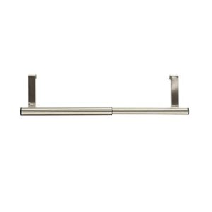 Treasure Gurus Stainless Steel Extending Over Door Kitchen Hand Dish Towel Holder Bar Bathroom Rack