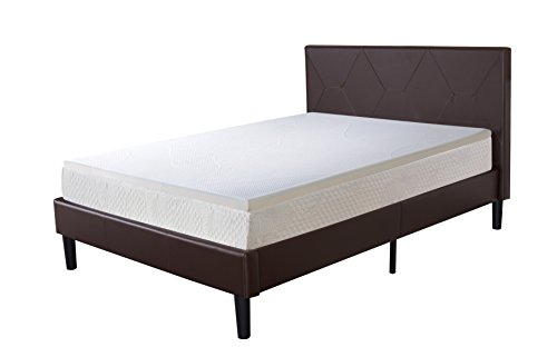 Olee Sleep 4 Inch Memory Foam Mattress Topper Pad 04TP02F