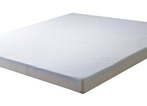 Olee Sleep 4 Inch Memory Foam Mattress Topper Pad 04TP02F