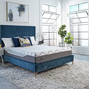 Kingsdown Firm Cooling Foam Mattress Queen, Cool Gel Memory Foam Layer Multi-Layered Comfort Cooling Sleep Quilted Top Luxury Premium Bed Mattresses, 10-Inch, Kadee