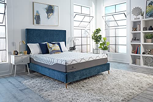 Kingsdown Firm Cooling Foam Mattress Queen, Cool Gel Memory Foam Layer Multi-Layered Comfort Cooling Sleep Quilted Top Luxury Premium Bed Mattresses, 10-Inch, Kadee