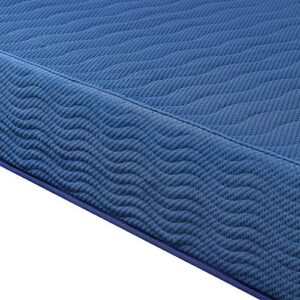 Sleeplace 10 inch Foam Mattress,Blue Color,King,SVC10FMF1K