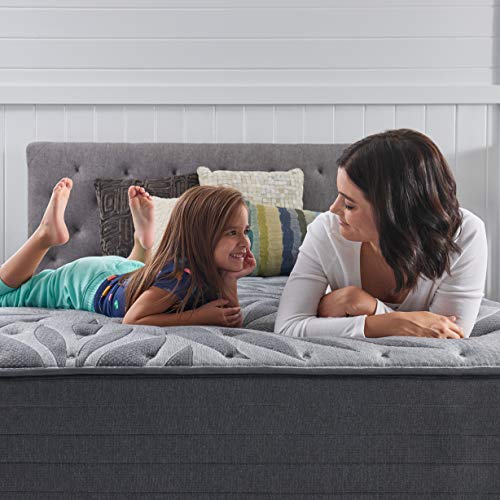 Sealy Posturepedic Plus, Tight Top 13-Inch Plush Soft Mattress with Surface-Guard, Queen, Grey