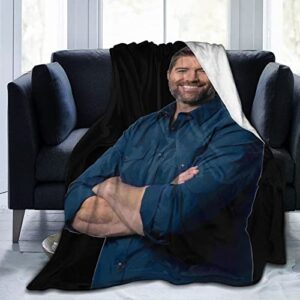 josh turner throw blanket super soft lightweight flannel fleece blankets for home bed sofa