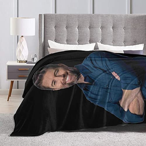 Josh Turner Throw Blanket Super Soft Lightweight Flannel Fleece Blankets for Home Bed Sofa