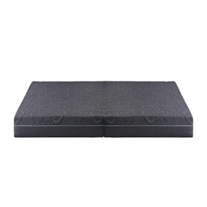 Lexicon Radley 11-Inch Gel Infused Memory Foam Hybrid Mattress, Split King, Gray