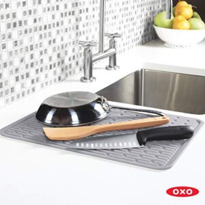 OXO Good Grips Large Silicone Drying Mat, Large (Gray)