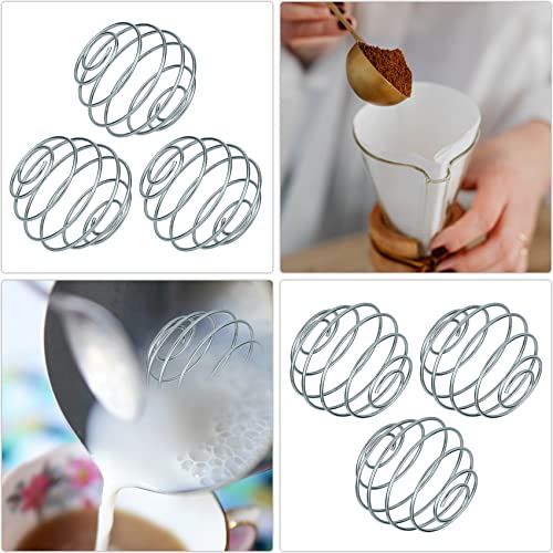 6 PCS Shaker Balls Milkshake Protein Whisk Ball Stainless Steel Wire Mixers for Shaker Cup Bottle (2 In)