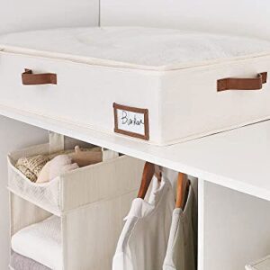 StorageWorks Underbed Storage Box and 32L Storage Bins with Lids