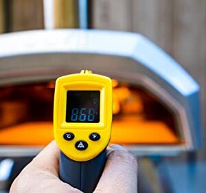 ooni Infrared Thermometer Gun - Digital Laser Thermometer - Pizza Oven Thermometer, Instant Read IR Thermometer, Pizza Oven Accessories