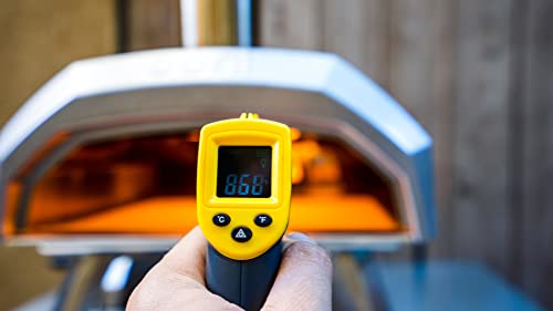 ooni Infrared Thermometer Gun - Digital Laser Thermometer - Pizza Oven Thermometer, Instant Read IR Thermometer, Pizza Oven Accessories