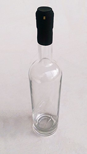 Shrink Caps for Wine Bottles - Matte Black 50 Count (31x60)