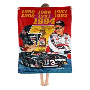 throw blankets soft and comfortable micro fleece blanket for bed or sofa,home decor for adults youth family friends all season 50"x40"