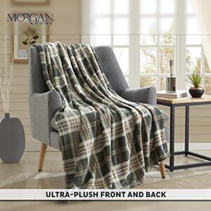 Morgan Home Fashions Velvet Plush Throw Blanket- Soft, Warm and Cozy, Lightweight for All Year Round Use 50 x 60/ 50 x 70 Inches Soft Velvet Plush in Many Styles (Autumn Owl)