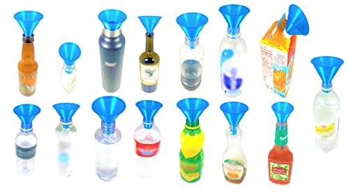 IQ Labs 2 Funnel (New Model) Great for Vitamin Energy Powders Wide Mouth Fits Most Plastic Bottles