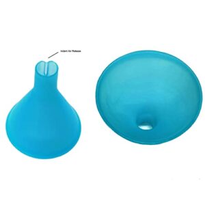 IQ Labs 2 Funnel (New Model) Great for Vitamin Energy Powders Wide Mouth Fits Most Plastic Bottles