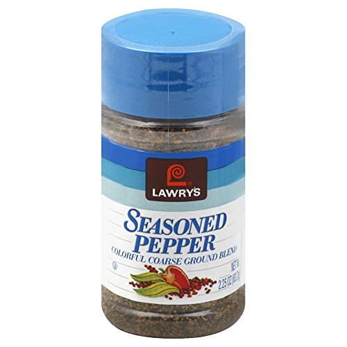 Lawry's Seasoned Pepper, 2.25 -Ounce Shakers (Pack of 2)