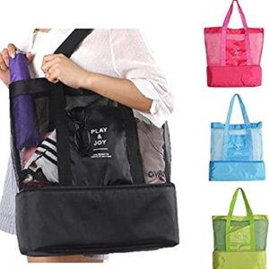 Yealise Family Picnic Bag Camping Travel Storage Handbag Portable Multipurpose Beach Bag