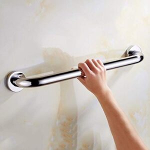 CRODY Bath Wall Attachment Handrails,Grab Bar Rails Bathroom Grab Bar, Wall-Mounted Straight Hair Towel Rack, Sturdy Stainless Steel Shower Safety Handle for Bathtub, Toilet, Bathroom, Kitchen