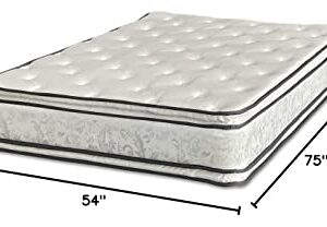 Greaton, 12-Inch Medium Plush Double Sided Pillowtop Innerspring Mattress, Full