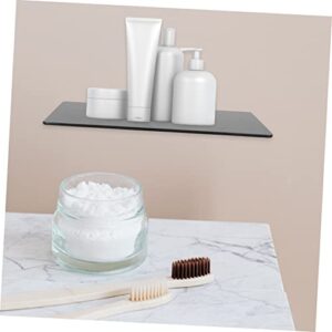 DOITOOL 1pc Shelf Tray Wall Mounted Shelves for Storage Metal Shelf Sink Shelf Floating Wall Shelves Bathroom Wall Shelves Shower Corner Shelf Bathroom Shelf Toilet Rack Simple Dresser