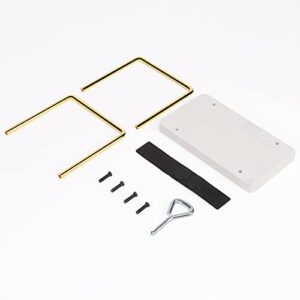 Livabber Napkin Holder, Metal Napkin Holder with Marble Base Modern Freestanding Tissue Paper Dispenser for Table Kitchen, Gold