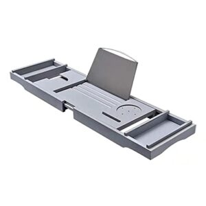 liuyunqi telescopic bathtub rack portable shower expandable holder rack storage tray tub shelf bath multifunctional organizer