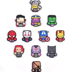 Exclusive Avengers Refrigerator Magnets | Marvel Heroes Fridge Magnet | Set of 12 Marvel Characters Magnets | Infinity war Marvel Gift