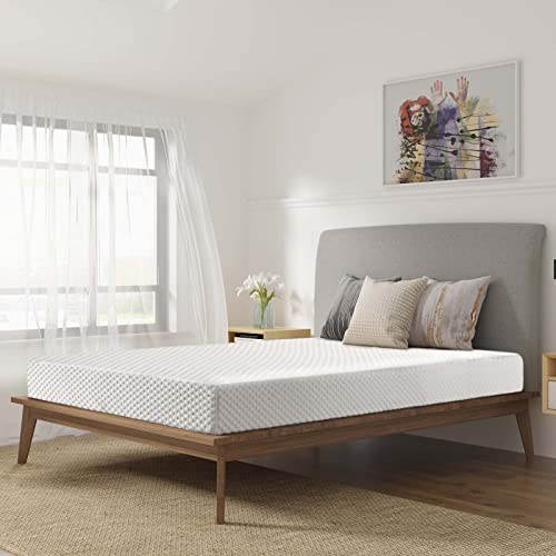 TMEOSK Full Mattress, 8 inch Gel Memory Foam Mattress for a Cool Sleep & Pressure Relief, Tight Top Mattress, Medium Firm Feel with Motion Isolating (Full)