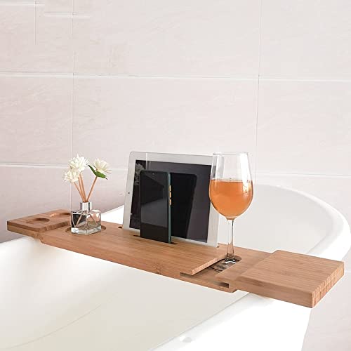 LIUYUNQI Bathroom Multi Function Bathtub Shelf Toilet Spa Bath Shelf Bathtub Tray Bathtub Accessories