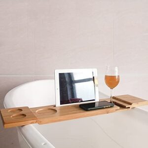 LIUYUNQI Bathroom Multi Function Bathtub Shelf Toilet Spa Bath Shelf Bathtub Tray Bathtub Accessories