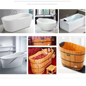 LIUYUNQI Bathtub Tray Bath Tray Spa Caddy Organizer Book Wine Tablet Holder Reading Rack Bathroom Accessories