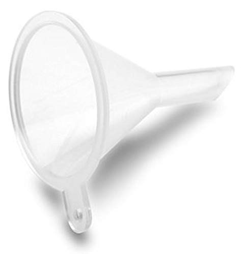 Mini Funnel 5-Pack for Lab Bottles, Sand Art, Perfume, Spice, Powder, Essential Oil, Recreational, Kitchen Food Grade Small Plastic