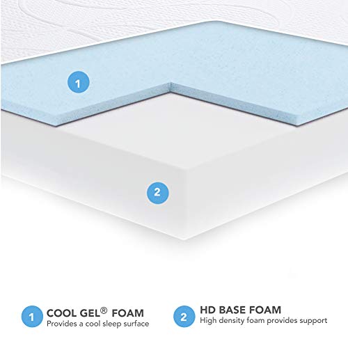 Classic Brands Classic Gel Memory Foam 7-Inch Mattress, King