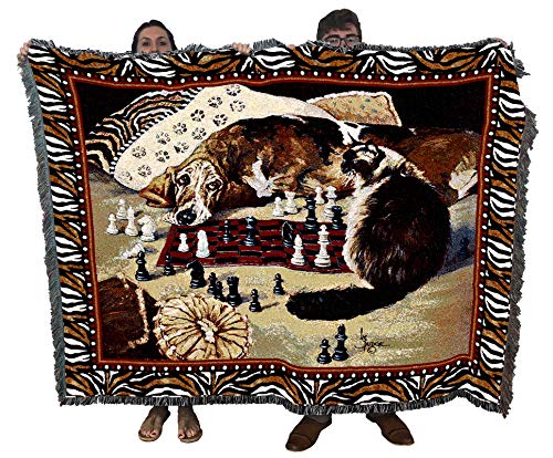 Pure Country Weavers Your Move Blanket by Linda Budge - Cute Funny Gift Tapestry Throw Woven from Cotton - Made in The USA (72x54)