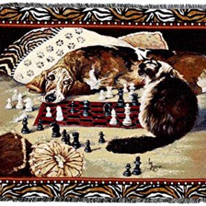 Pure Country Weavers Your Move Blanket by Linda Budge - Cute Funny Gift Tapestry Throw Woven from Cotton - Made in The USA (72x54)