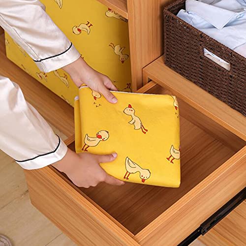 LOYE Comforter Bags Storage Bag Wardrobe Storage Bag Sweater Clothes Storage Container Clothing Storage Box Foldable Closet Storage Clear Plastic Clothes Bags (B-@, One Size)