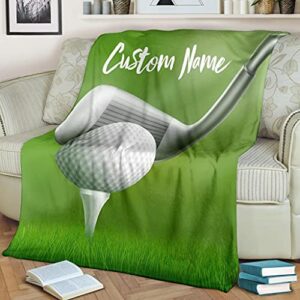 Golf Blanket Golfer Throw Blanket Golfing Blanket Golf Golf Fuzzy Plush Soft Micro Fleece Sherpa Blanket Bed Throw Size Tapestry Wall Q2018