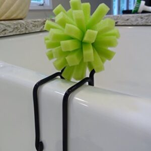 TidySink Dish Wand Holder Adjustable Kitchen Dishwand Sink Caddy (Black or Grey)