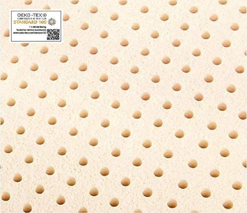 King Original Talalay Latex Mattress Pad Toppers: US Made 2", 3", Many Densities (3" Thick, 14 ILD Soft)