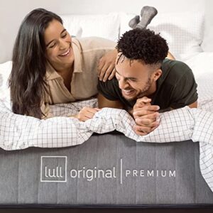 Lull The Original Premium Mattress - 4 Layers of Premium Memory Foam Mattress with Enhanced Cooling, Comfort, and Support. (Queen)